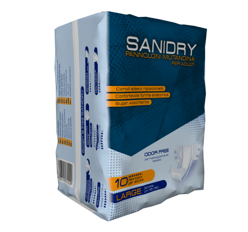 Sanidry Pannolone Tradizionale Large - 60 unità - (D.M.CE) - immagine 2
