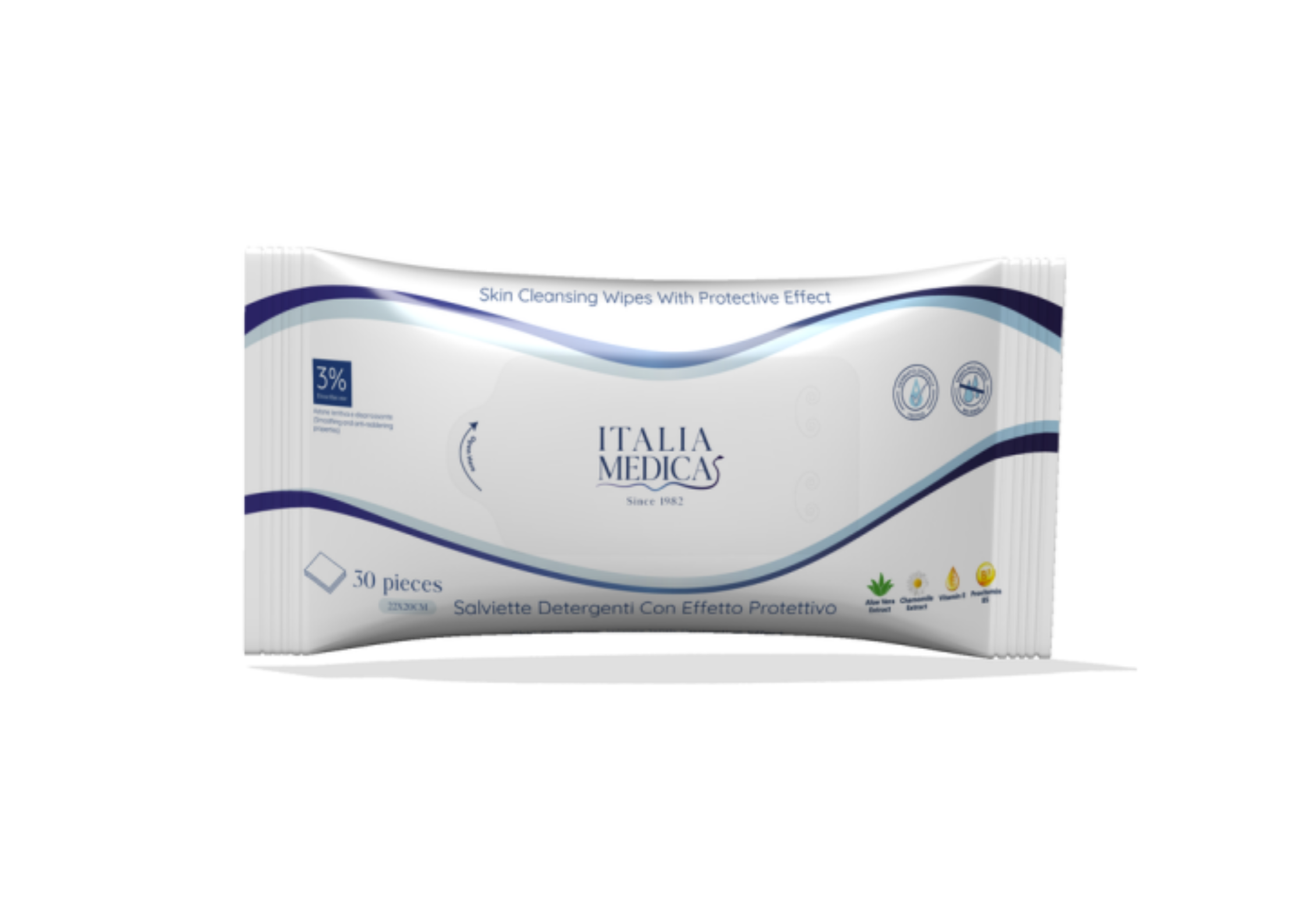 Italia Medicas - Salviettine Umidificate Monouso 360 unità | Spaccio CIM online Italia Medicas - Salviettine Umidificate Monouso 360 unità